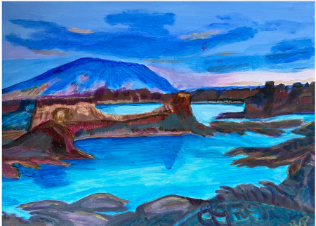 Glen Canyon Utah by artist Rosalinda Peña